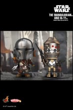 Колекційні фігури Hot Toys: Star Wars Mandalorian and IG-11 Bobble-Head, (82718)