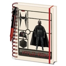 Блокнот та ручка Pyramid: Star Wars The Rise of Skywalker (Kylo Ren Model), (29767)