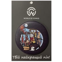 Значок Rick & Morty: Metal Gear Solid Parody, (13448)