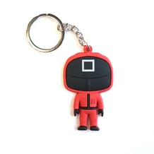 Брелок односторонній Squid Game: Pink Soldier (square), (10249)