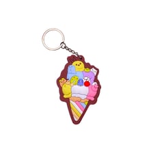 Брелок двухсторонний Sumikko Gurashi: Ice Cream, (9968)