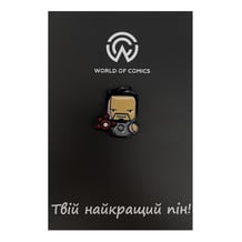 Металлический значок (пин) Marvel: Tony Stark (Chibi), (10948)