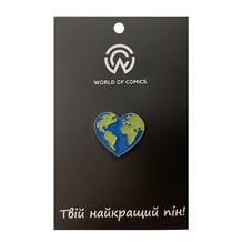 Металлический значок (пин) Heart of Earth, (11023)