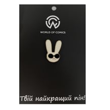 Металевий значок (пін) Rabbit w/Sunglasses, (11263)