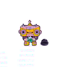 Металевий значок (пін) Boombox Robot, (11437)