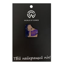 Металевий значок (пін) Bored Girl, (11496)