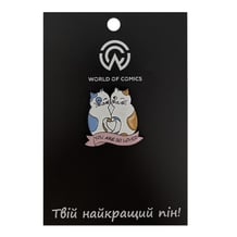 Металлический значок (пин) Cats in Love: «You Are So Loved», (11589)