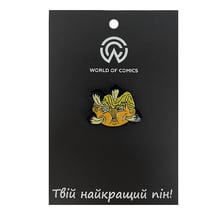 Металлический значок (пин) Сrumpled Donald Trump, (11619)