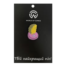 Металевий значок (пін) Scaling Hedgehog, (11745)
