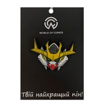 Металевий значок (пін) Gundam: Barbatos Lupus Rex (ASW-G-08), (11993)