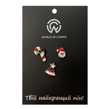 Металеві значки (піни) Happy New Year, (12143)