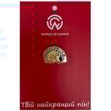 Металлический значок (пин) Fan Card (Gold), (13346)