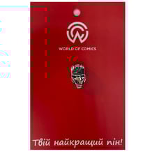 Металлический значок (пин) Marvel: Iron Man Нelmet (Silver), (13347)