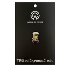 Металевий значок (пін) Coffee Pot w/ Filter, (13411)