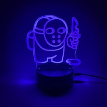 Акриловий світильник Among Us: Jason Voorhees, (44553)