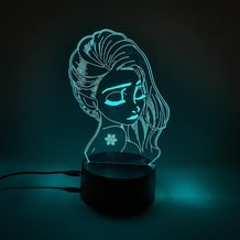 Акриловый светильник Disney: Frozen: Elsa, (44590)