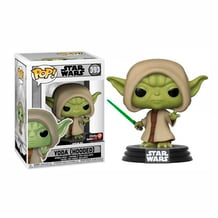 Фігурка Funko POP! Star Wars: Yoda (Hooded) (GameStop Exclusive), (49629)