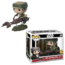 Фігурка Funko POP! Star Wars: Leia w/Speeder Bike, (232531)