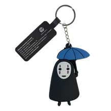 Брелок двухсторонний Studio Ghibli: Spirited Away: Kaonashi w/ Umbrella, (10301)