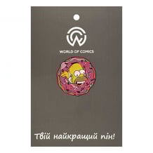 Металевий значок (пін) The Simpsons: Homer Simpson In Donut, (10524)