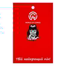 Металевий значок (пін) Pulp Fiction: Mia Wallace (Face), (11222)