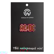 Металевий значок (пін) AC/DC: Logo, (11393)