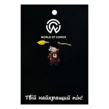 Металевий значок (пін) Wizarding World: Harry Potter: Harry Potter w/ Nimbus Two Thousand, (11431)