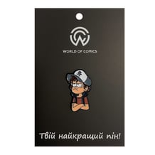 Металлический значок (пин) Gravity Falls: Dipper, (11432)