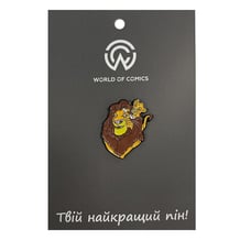 Металлический значок (пин) Disney: Lion King: Mufasa and Simba, (11441)