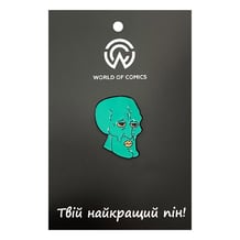 Металлический значок (пин) SpongeBob SquarePants: Masculine Squidward, (11764)