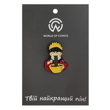 Металевий значок (пін) Naruto: Naruto w/ Ramen, (12080)