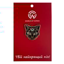 Металевий значок (пін) Mystical Cat, (12746)