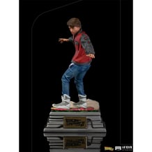 Колекційна фігура Iron Studios: Back to the Future: Marty McFly on Hoverboard, (127979)