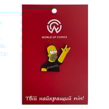 Металевий значок (пін) The Simpsons: Homer (Megadeth Fan), (12845)