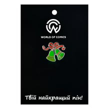 Металлический значок (пин) Christmas Bells, (12866)