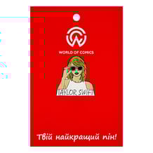 Металлический значок (пин) Taylor Swift In Sunglasses: «‎Taylor Swift», (12934)