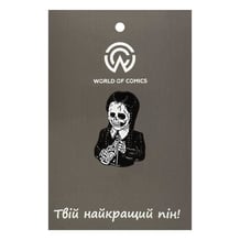 Металлический значок (пин) The Addams Family: Skeleton Wednesday Addams, (13109)