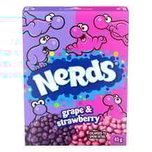 Цукерки Wonka: Nerds: Grape and Strawberry, (131780)