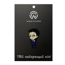 Металлический значок (пин) Hunter x Hunter: Leorio Paradinight, (13502)