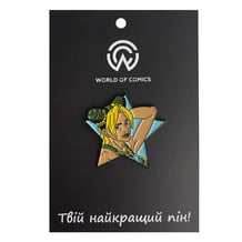 Металлический значок (пин) JoJo's Bizarre Adventure: Jolyne Cujoh, (13617)