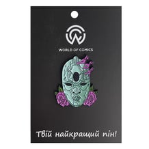 Металлический значок (пин) JoJo's Bizarre Adventure: Stone Mask, (13621)