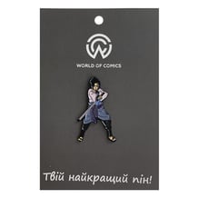 Металевий значок (пін) Naruto: Sasuke Uchiha, (13634)