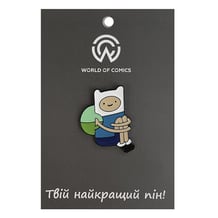 Металевий значок (пін) Adventure Time: Finn Mertens, (13708)