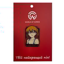 Металевий значок (пін) Evangelion: Asuka Langley Soryu, (13803)