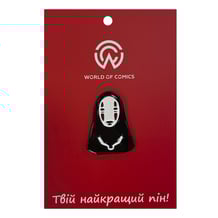 Металевий значок (пін) Studio Ghibli: Spirited Away: Kaonashi, (13805)