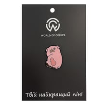 Металевий значок (пін) Gravity Falls: Waddles, (13853)
