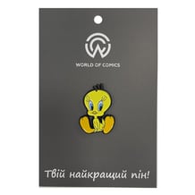 Металевий значок (пін) Looney Tunes: Tweety, (13894)