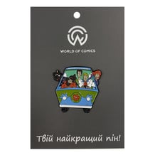 Металлический значок (пин) Scooby-Doo: The Mystery Machine, (13914)