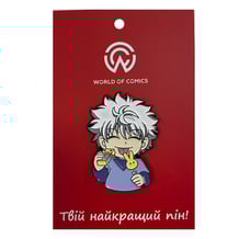 Металлический значок (пин) Hunter x Hunter: Killua w/ Candys, (13916)