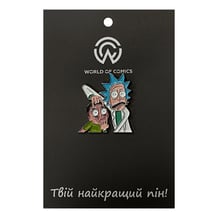 Металлический значок (пин) Rick & Morty: Rick and Morty, (13934)